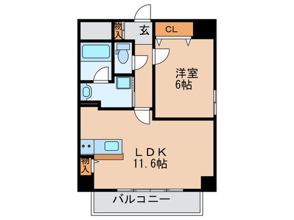 ガーデンレジデンス田川の物件間取画像